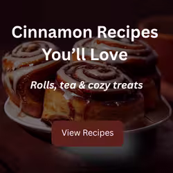 Adversitement to the crumbly cinnamon recipes page